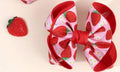 STRAWBERRY HAIR BOW