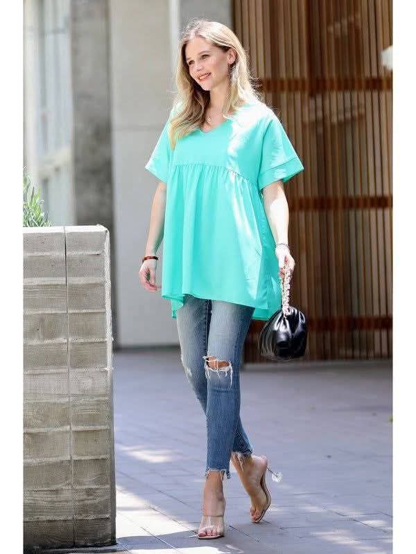 ZENANA  BABY DOLL TOP